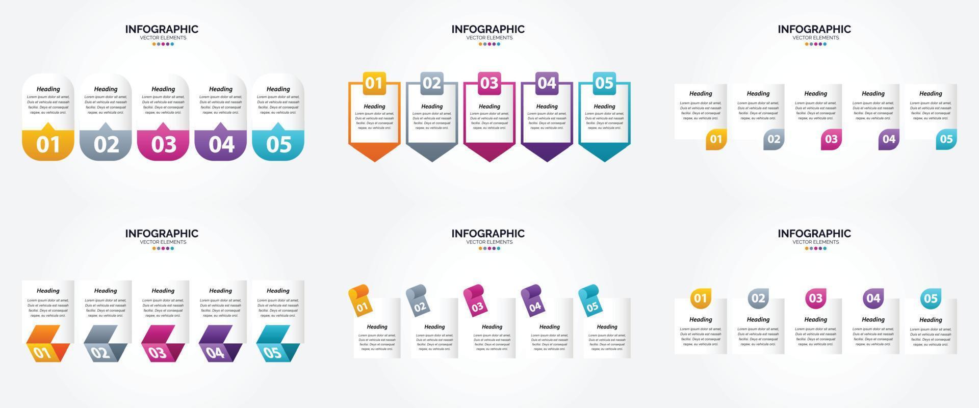 vektor illustration infographics platt design uppsättning för reklam broschyr flygblad och tidskrift