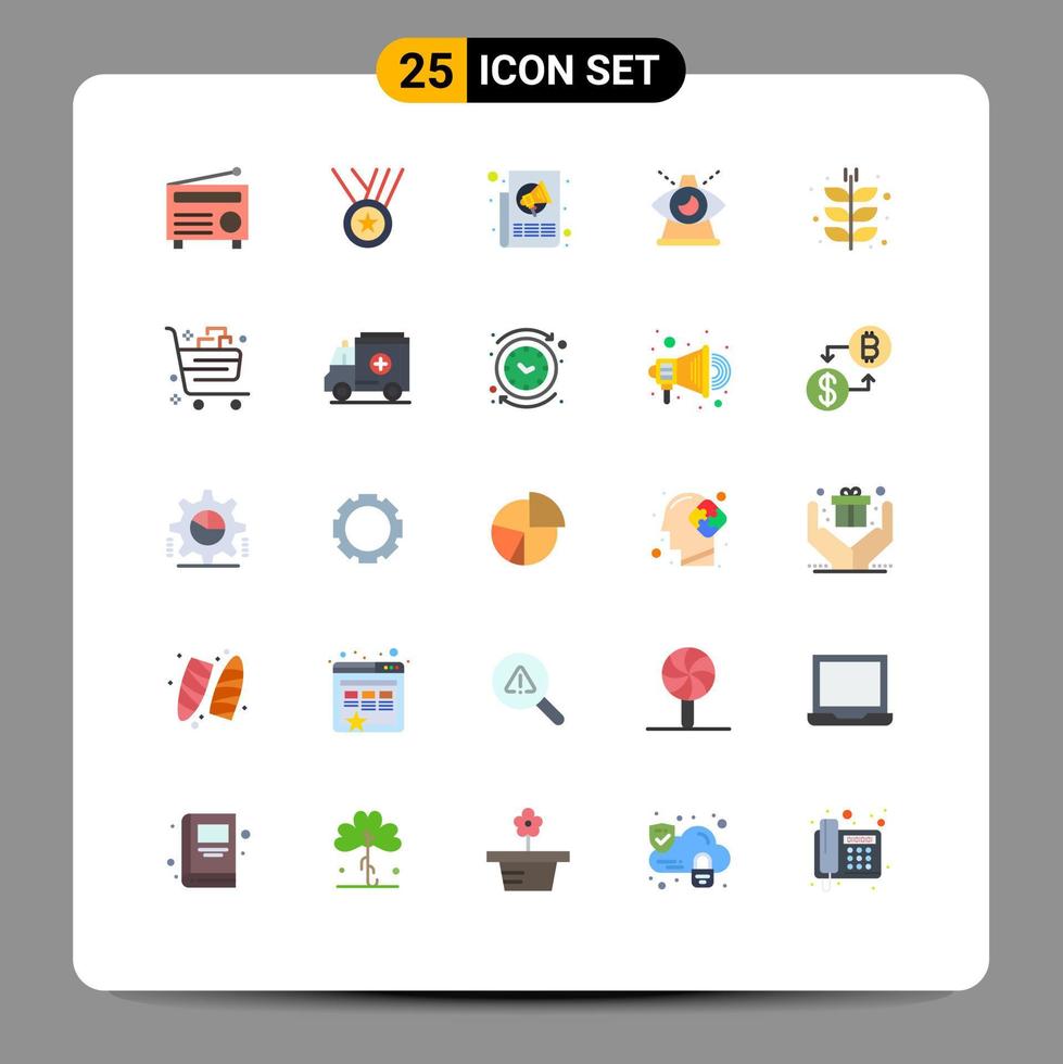 25 kreativ ikoner modern tecken och symboler av försyn modern annonser öga Tryck redigerbar vektor design element