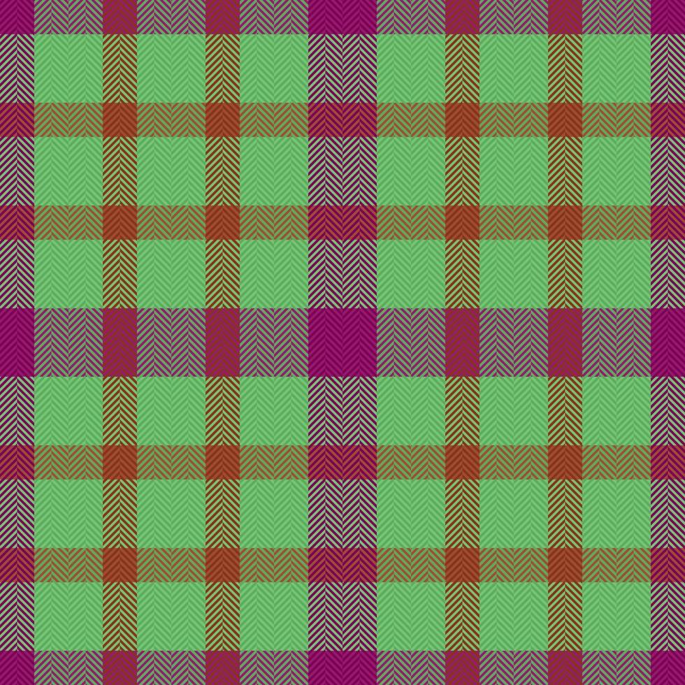 Textilgewebe nahtlos. Überprüfen Sie den Hintergrundvektor. kariertes Tartan-Texturmuster. vektor