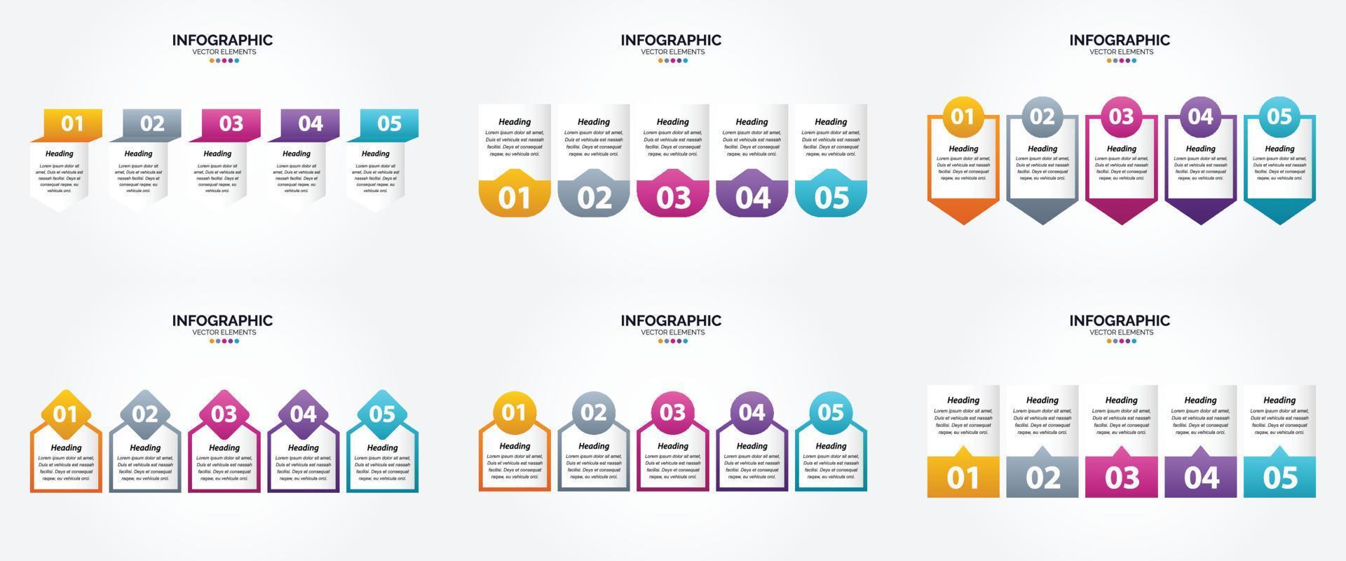 vektor illustration infographics platt design uppsättning för reklam broschyr flygblad och tidskrift