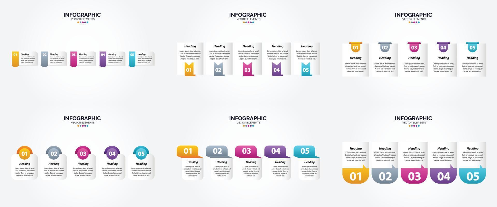 vektor illustration infographics platt design uppsättning för reklam broschyr flygblad och tidskrift