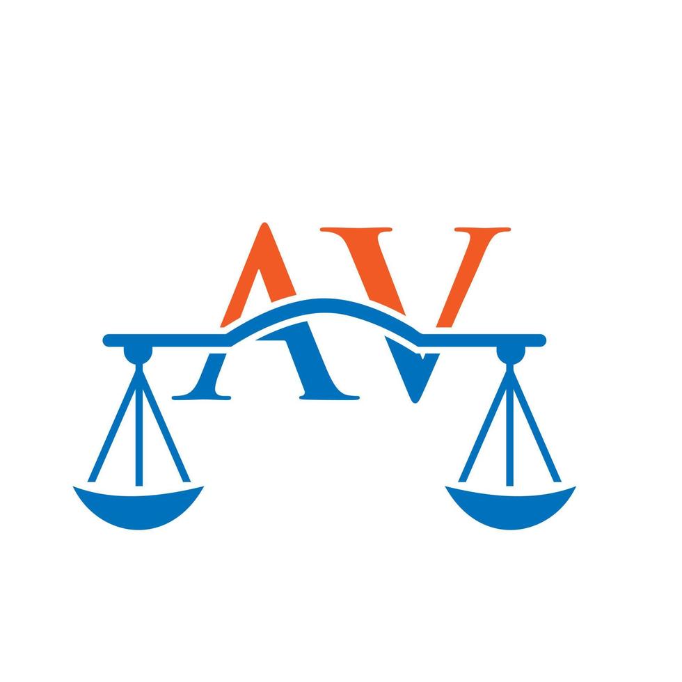 Logo-Design der Anwaltskanzlei av für Anwalt, Justiz, Anwalt, Recht, Anwaltsdienst, Anwaltskanzlei, Waage, Anwaltskanzlei, Anwaltsunternehmen vektor