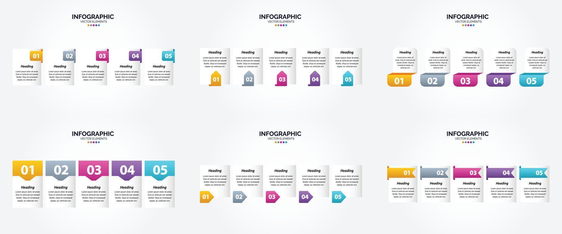 vektor illustration infographics platt design uppsättning för reklam broschyr flygblad och tidskrift