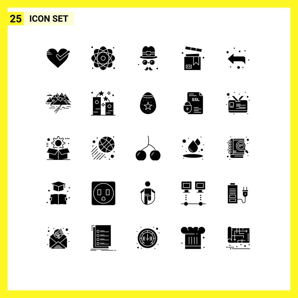 25 kreativ ikoner modern tecken och symboler av handla förpackning kärn låda dag redigerbar vektor design element