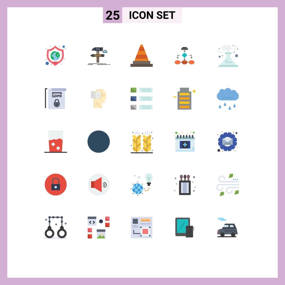 25 kreativ ikoner modern tecken och symboler av schema företag verktyg algoritm verktyg redigerbar vektor design element