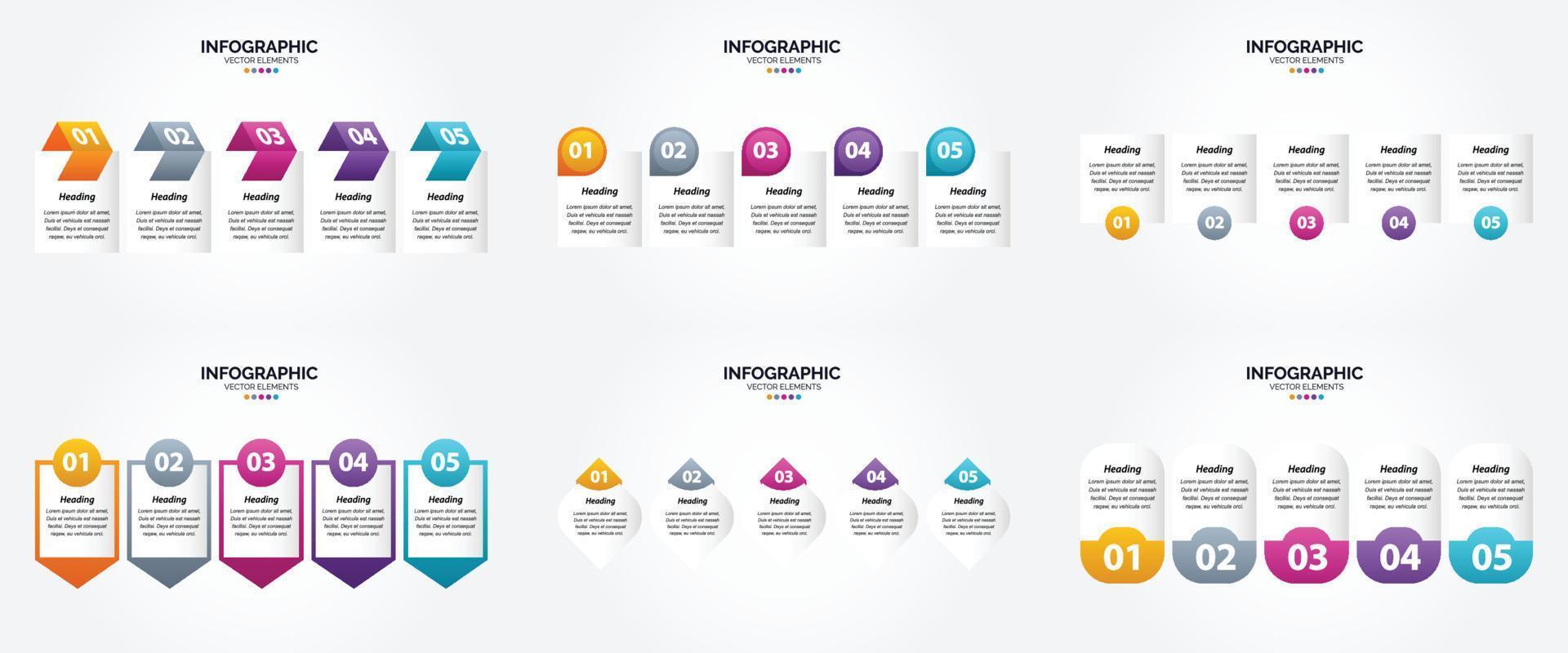 vektor illustration infographics platt design uppsättning för reklam broschyr flygblad och tidskrift