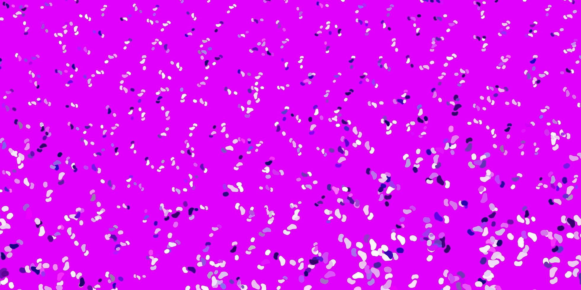 ljuslila, rosa vektormönster med abstrakta former. vektor