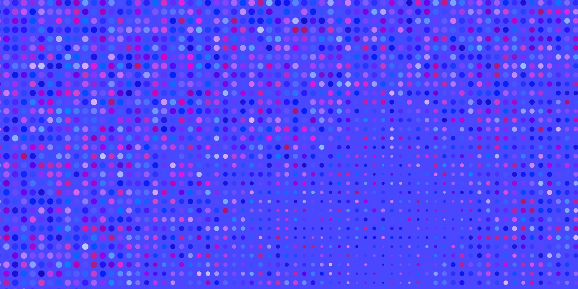 hellblauer, roter Vektorhintergrund mit Blasen. vektor