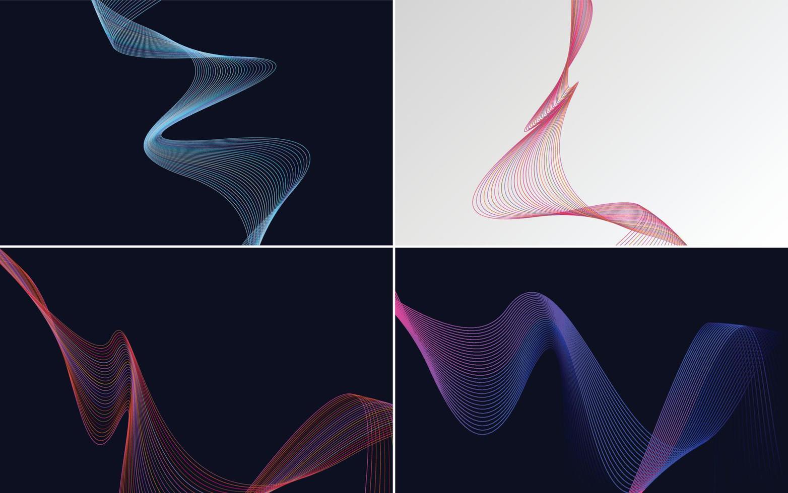 Sammlung von geometrischen Mustern mit minimalen Linien vektor