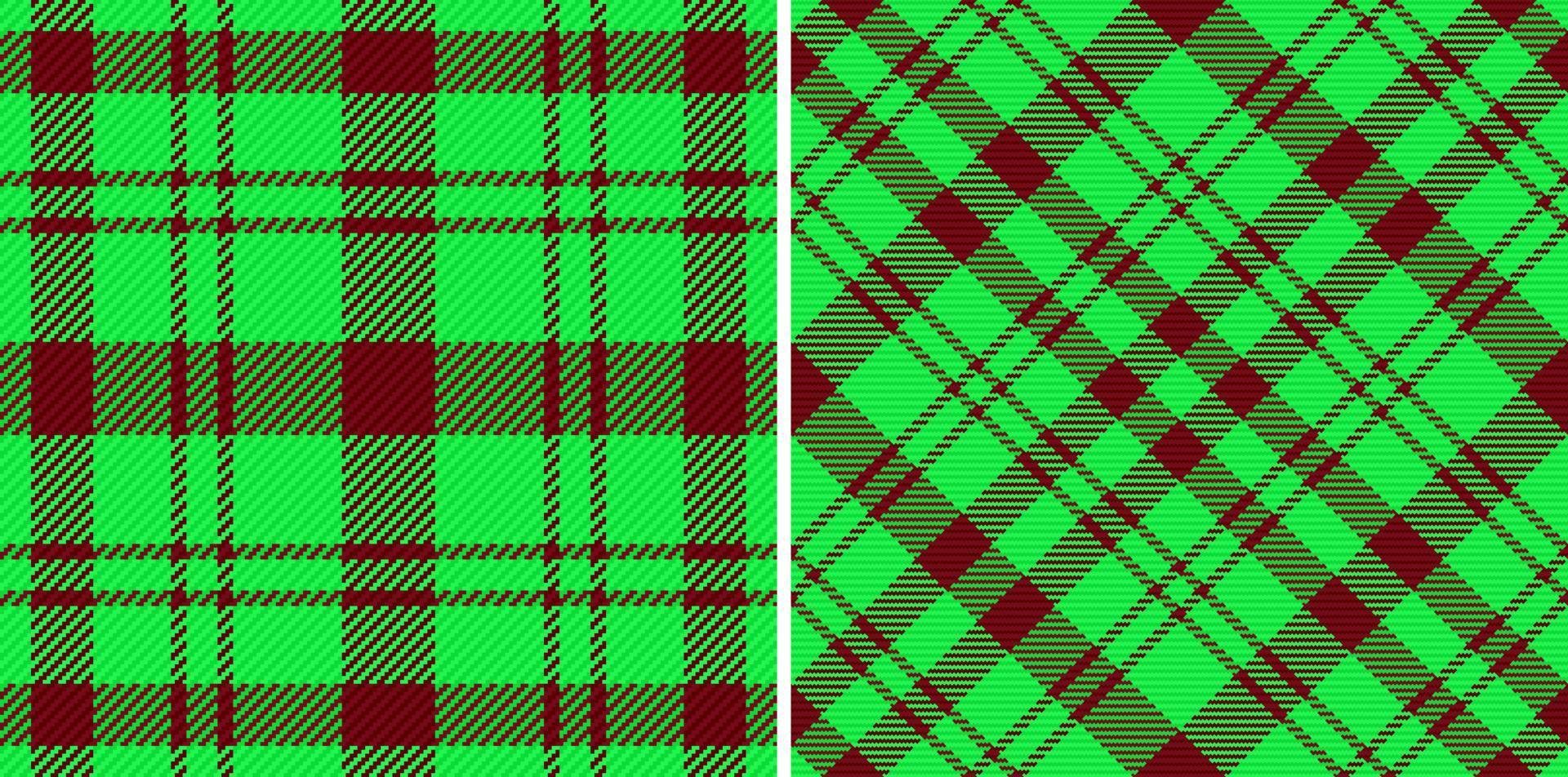 bakgrund textur kolla upp. tartan textil- sömlös. mönster pläd vektor tyg.