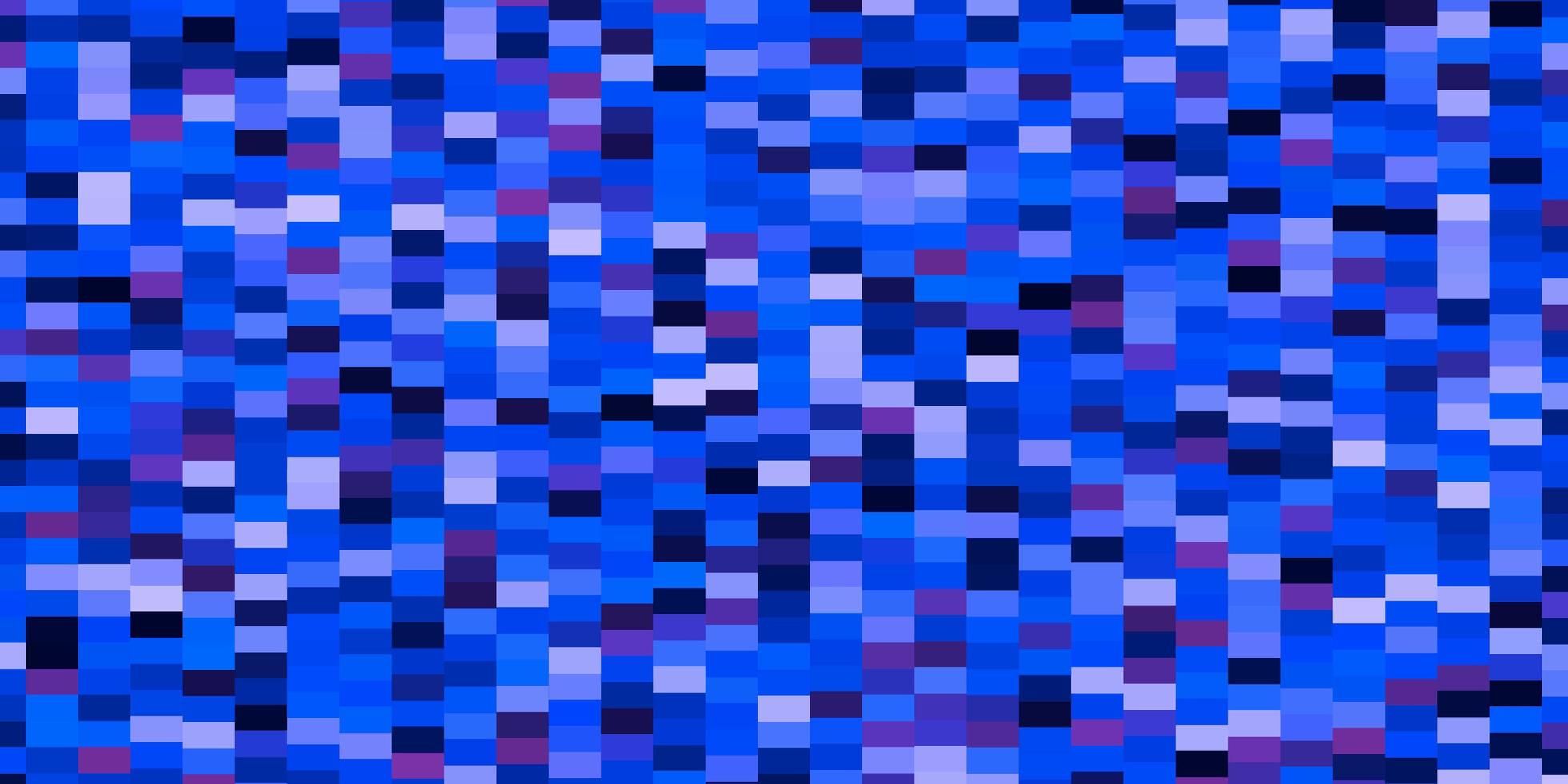 dunkelrosa, blaues Vektormuster im quadratischen Stil. vektor