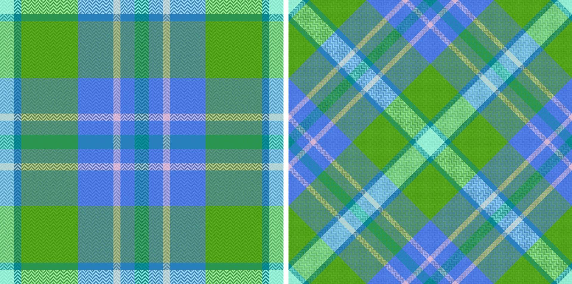 karierter Vektorhintergrund. Nahtloses Karomuster. textilstoff tartan textur. vektor