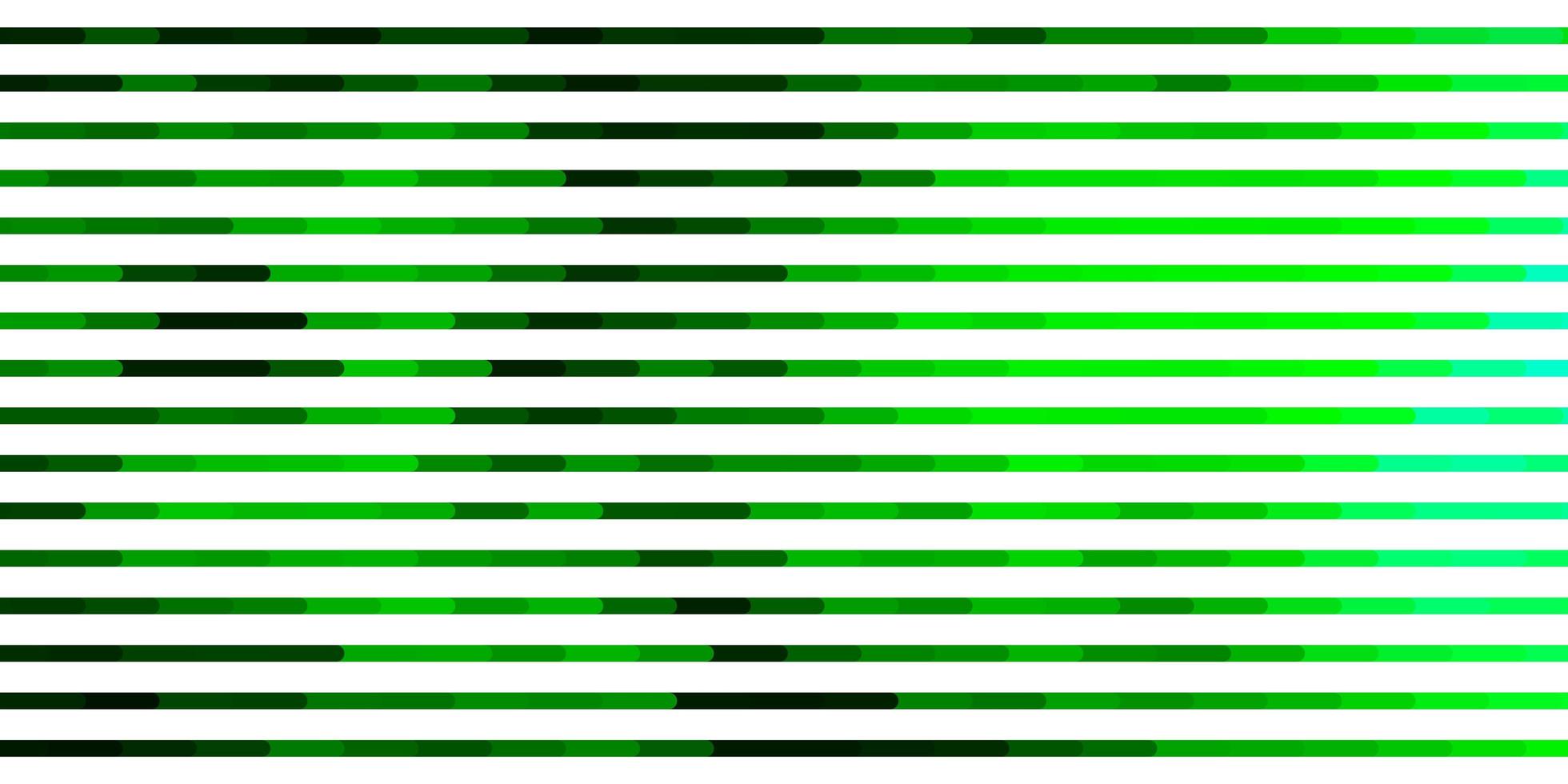 hellblauer, grüner Vektorhintergrund mit Linien. vektor