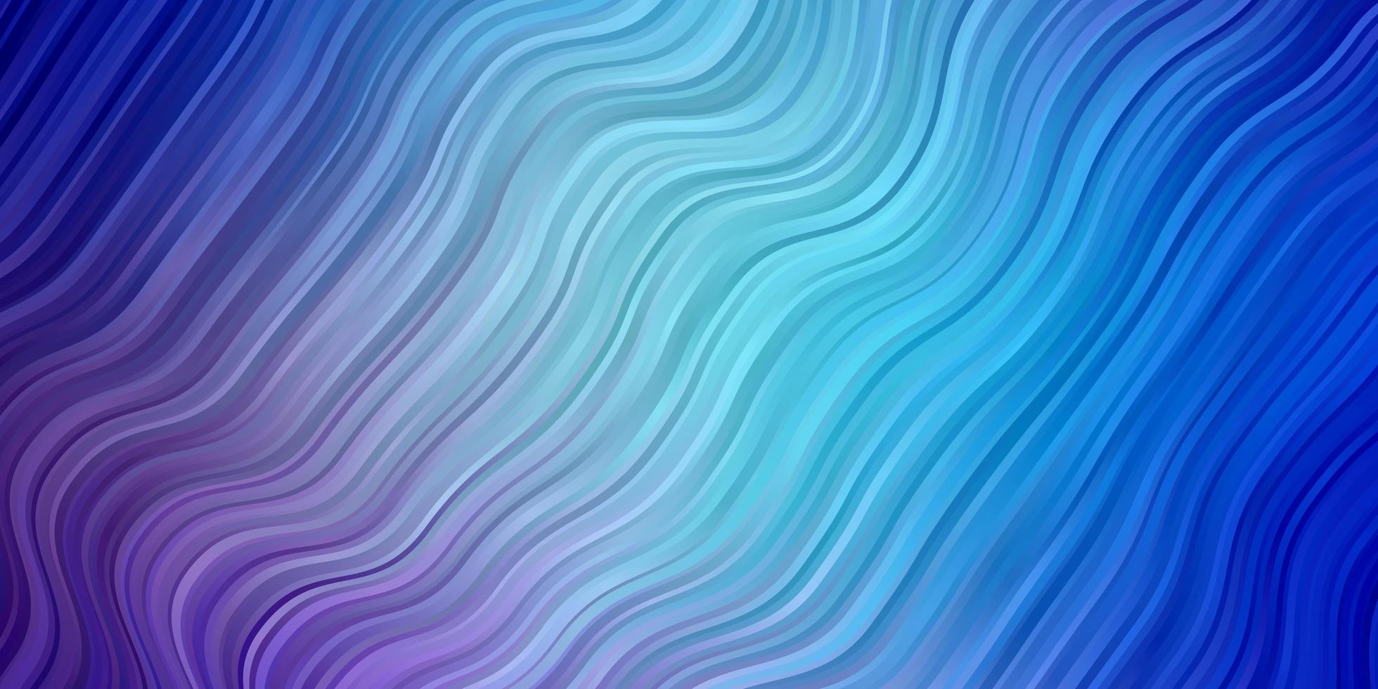 ljusrosa, blå vektorstruktur med kurvor. vektor