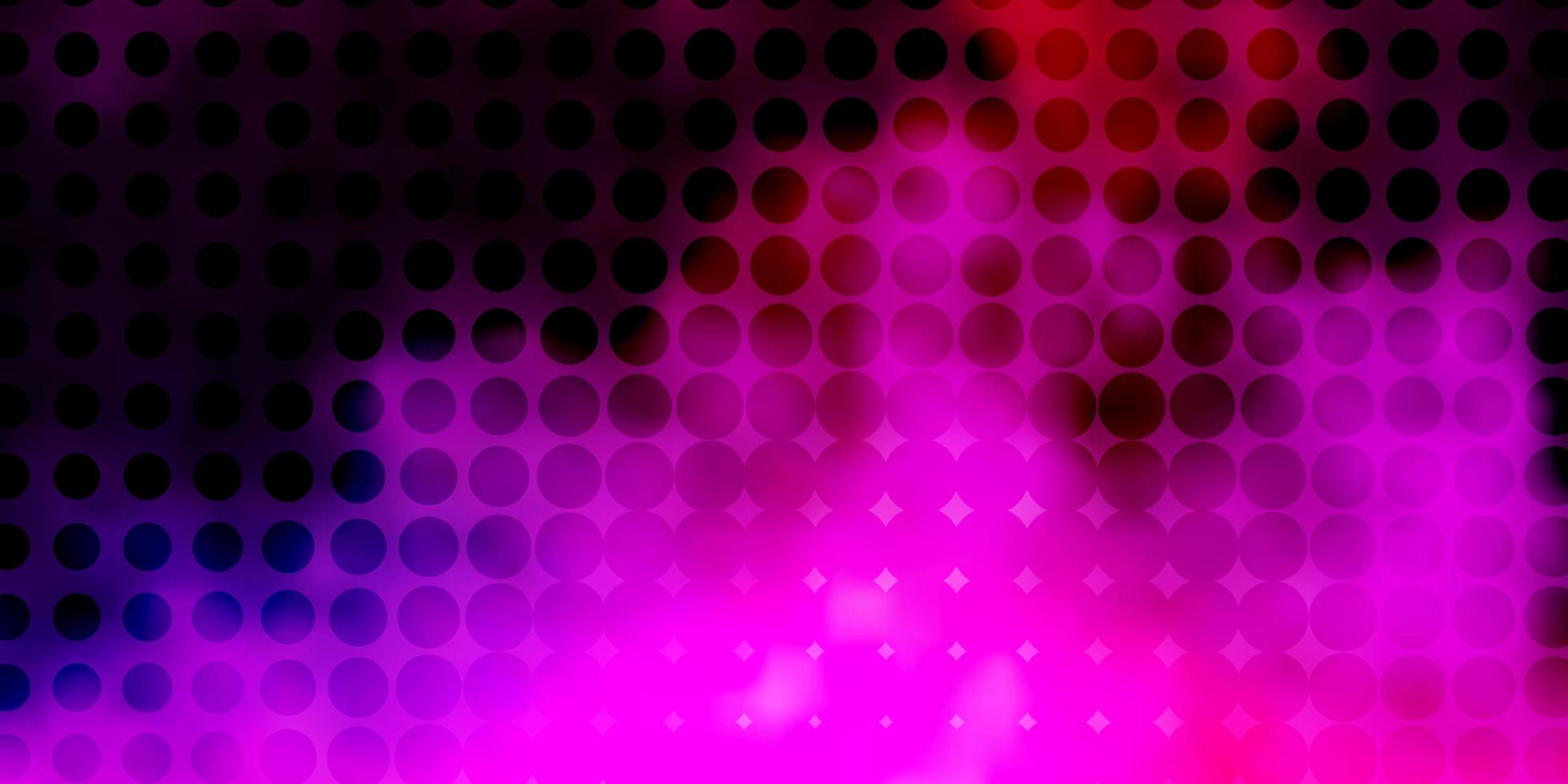 ljuslila, rosa vektorbakgrund med fläckar. vektor