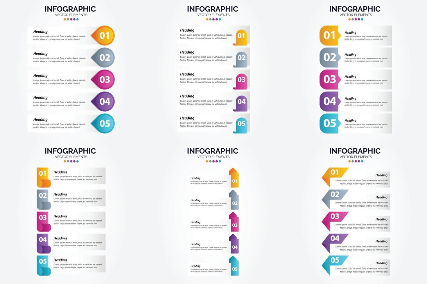 vektor illustration infographics platt design uppsättning för reklam broschyr flygblad och tidskrift