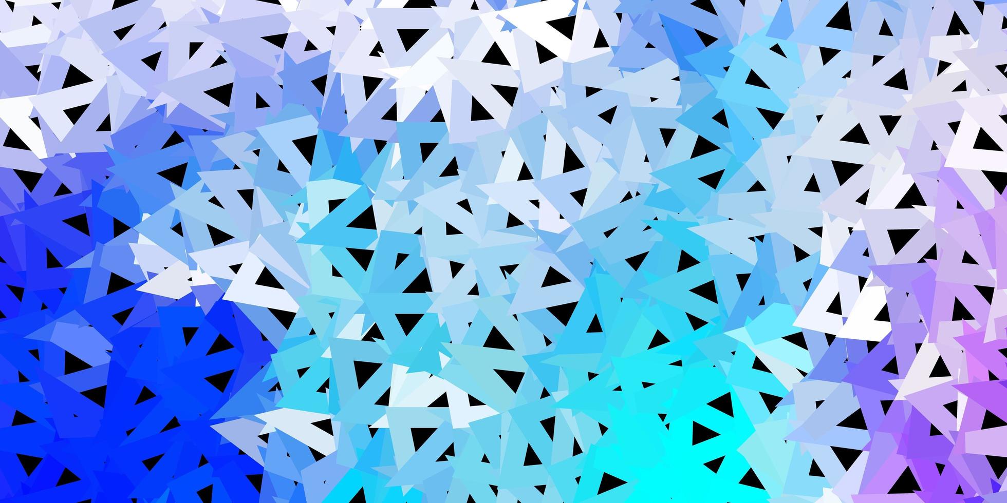 dunkelrosa, blaue Vektor-Poly-Dreieck-Textur. vektor