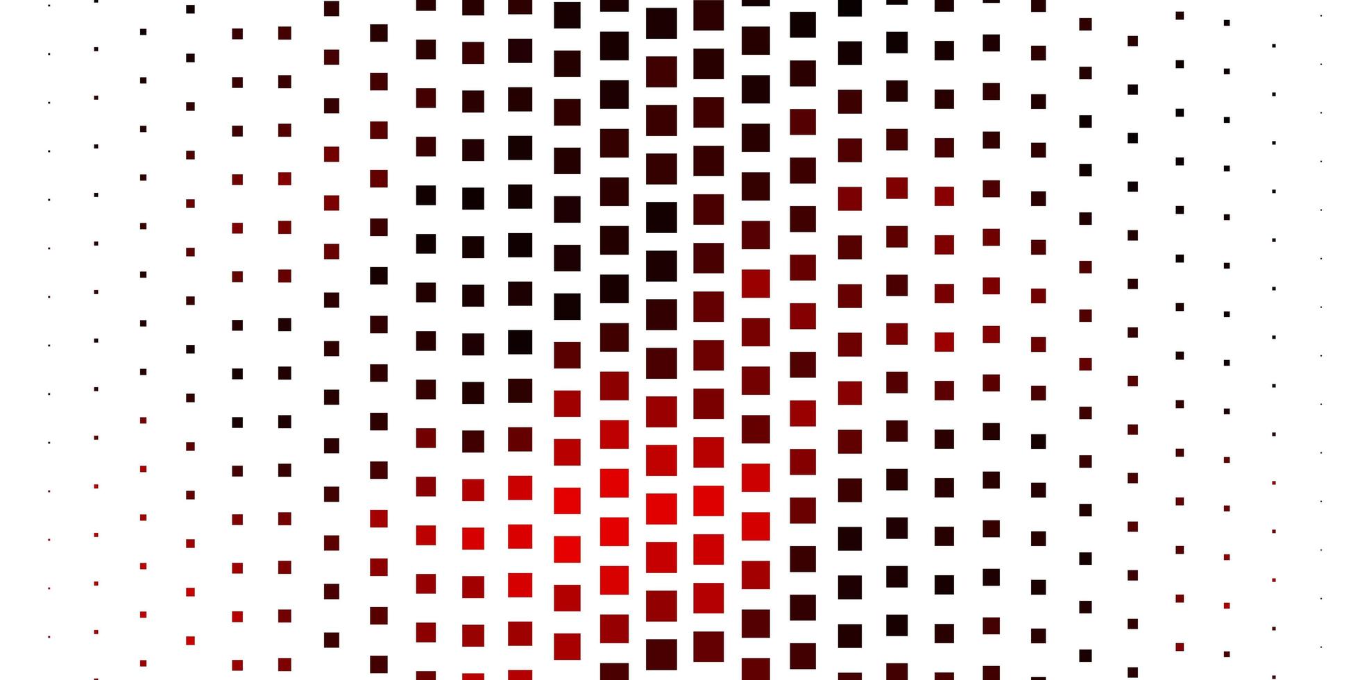 mörk röd vektor bakgrund med rektanglar.