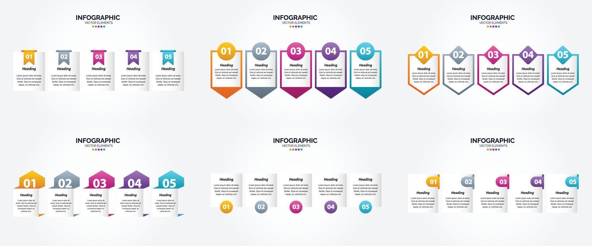 vektor illustration infographics platt design uppsättning för reklam broschyr flygblad och tidskrift