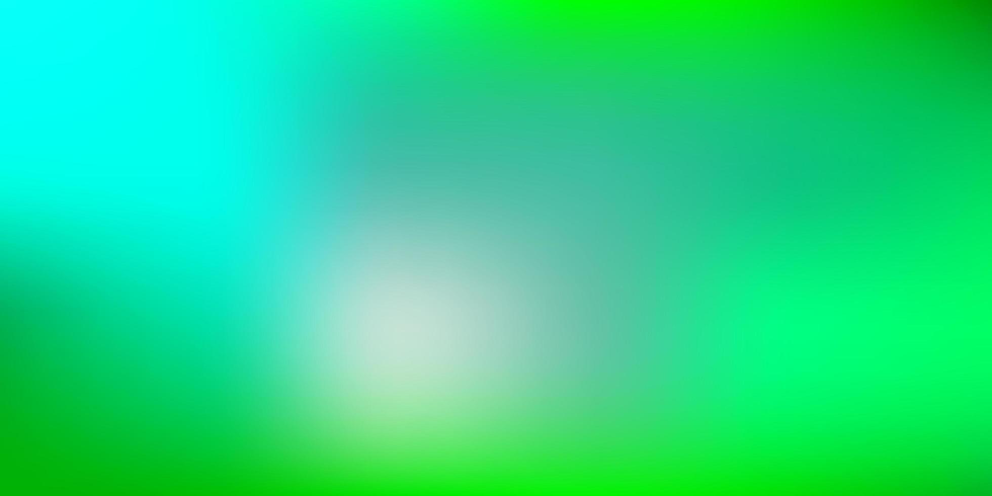 hellgrünes Vektorverlaufsunschärfe-Layout. vektor