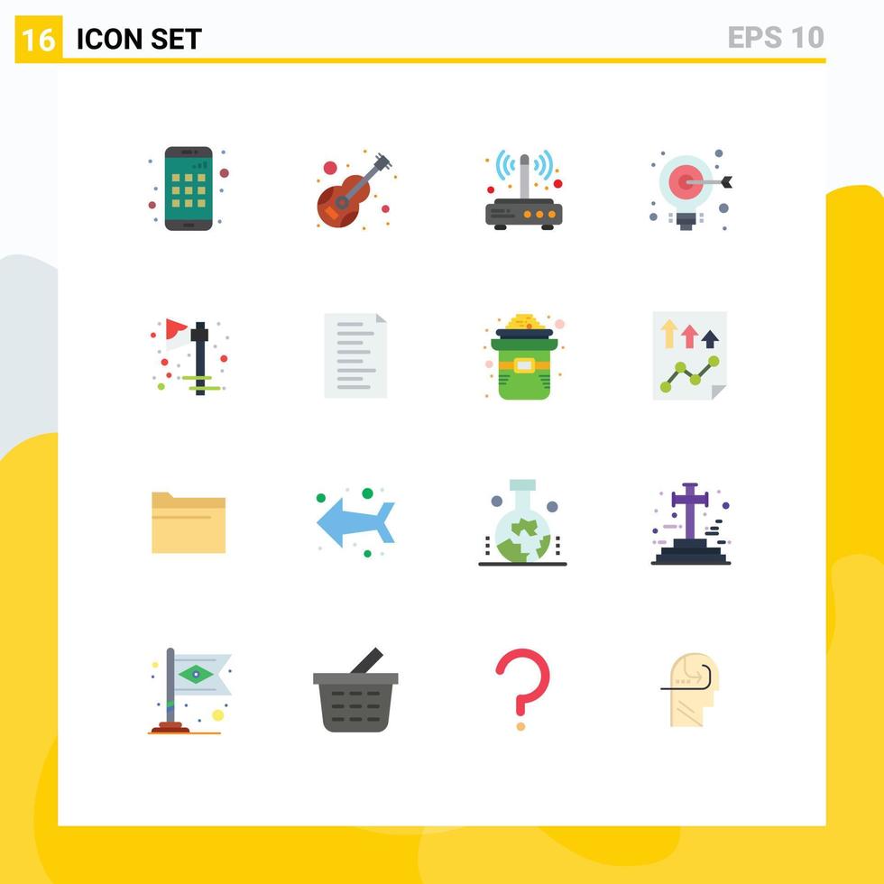 16 kreativ ikoner modern tecken och symboler av app router gitarr musikalisk förbindelse redigerbar packa av kreativ vektor design element