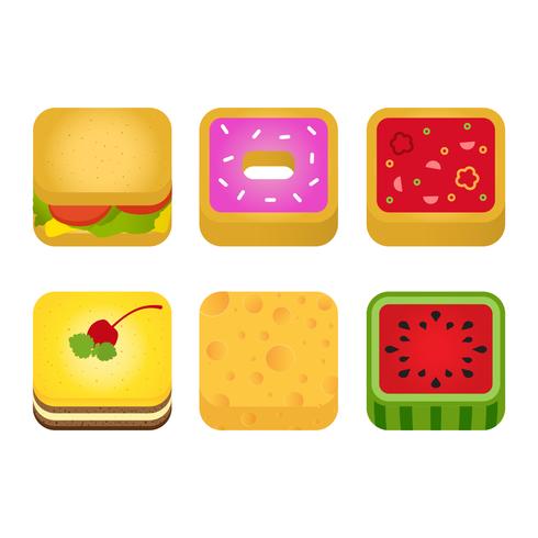 Essen App Icon Vektor