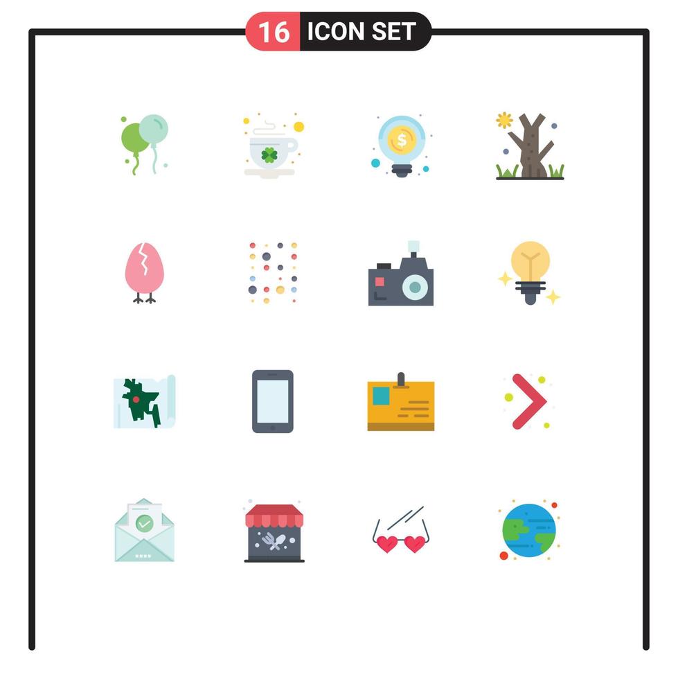 16 kreativ ikoner modern tecken och symboler av bloon aning kaffe dag halloween redigerbar packa av kreativ vektor design element