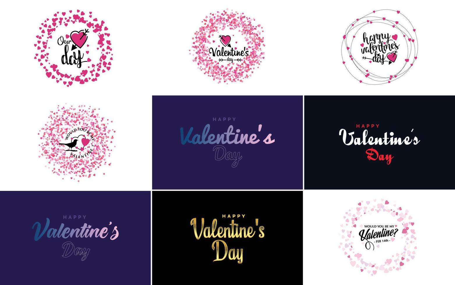 ich liebe dich handgezeichnete schriftzüge mit herzdesign. geeignet für den einsatz in valentinstag-designs oder als romantischer gruß vektor