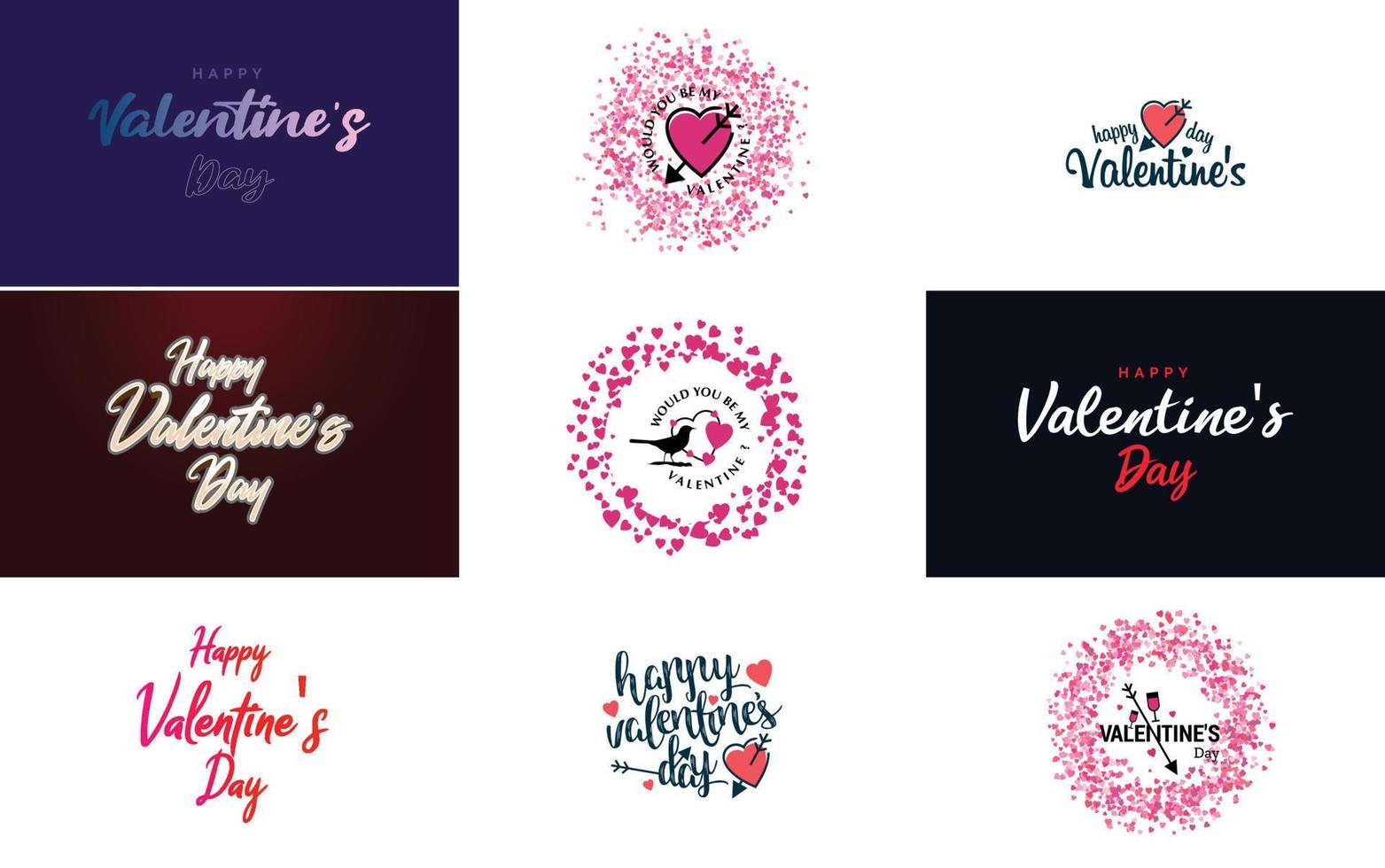 ich liebe dich handgezeichnete schriftzüge mit herzdesign. geeignet als Valentinstagsgruß oder in romantischen Designs vektor