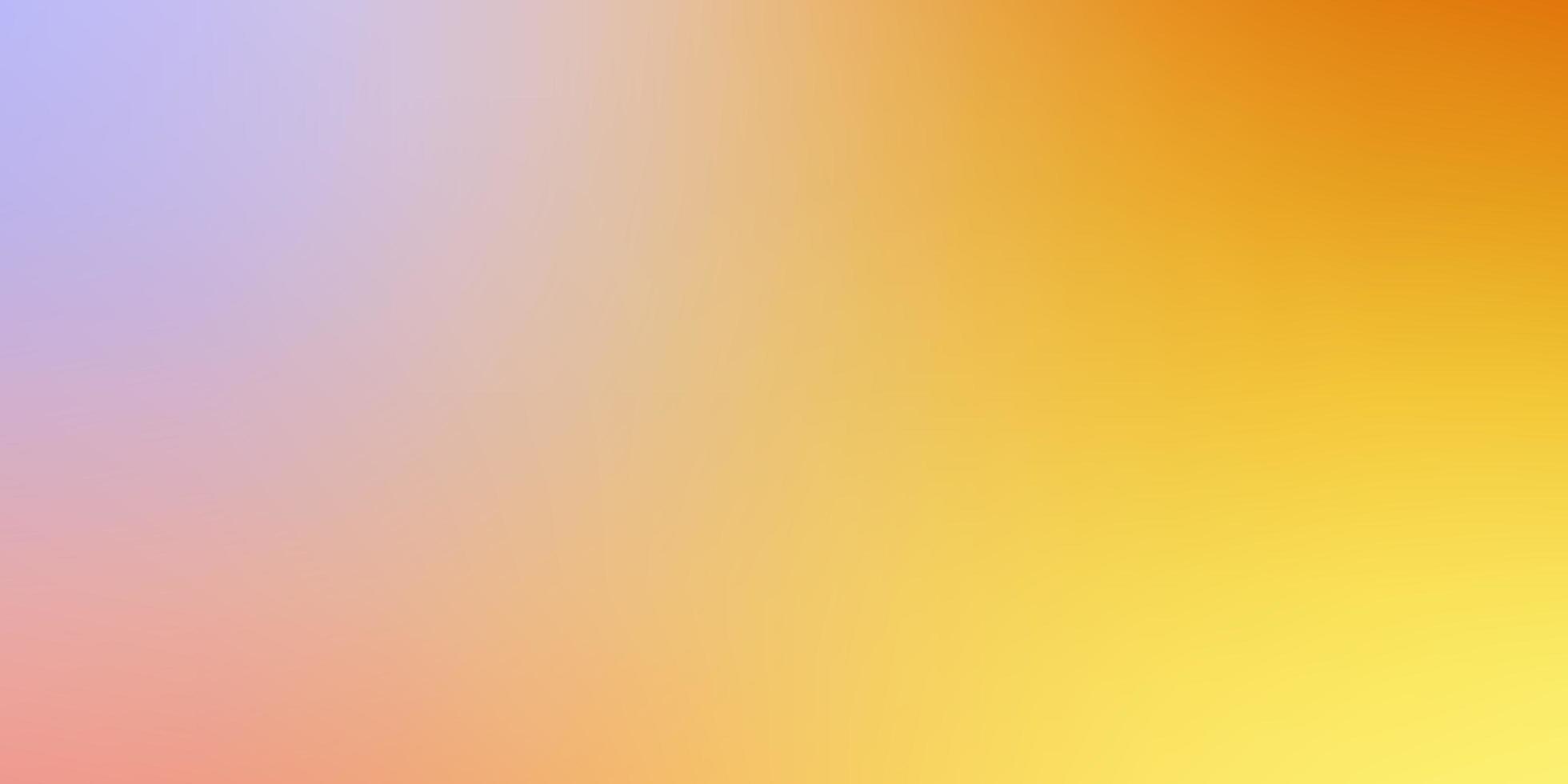 ljusrosa, gul vektor abstrakt suddig bakgrund.