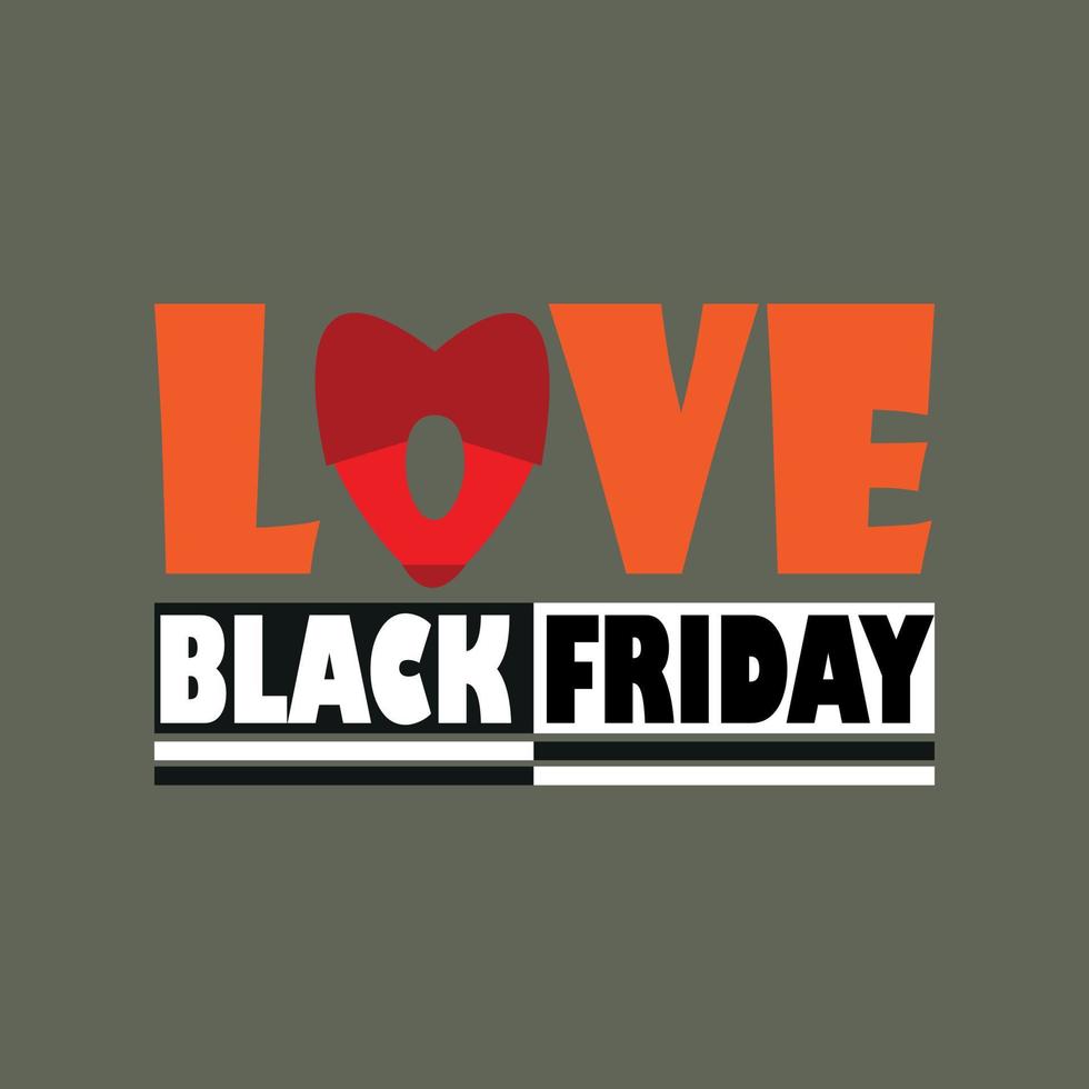 Black Friday T-Shirt-Design, Poster, Druck, Postkarte und andere Verwendungen vektor