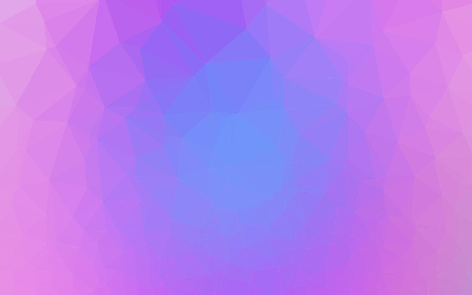 ljusrosa, blå vektor polygon abstrakt bakgrund.