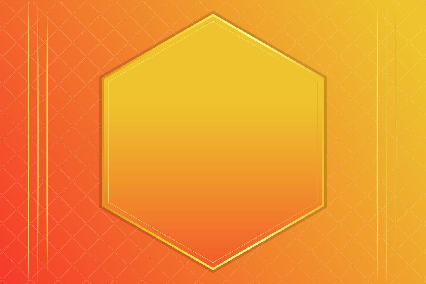 modern lyx abstrakt bakgrund med gyllene linje element. modern gul orange bakgrund för design vektor