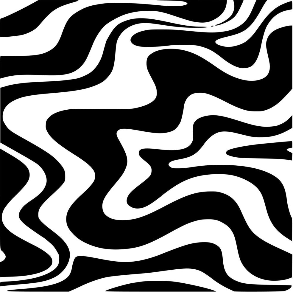 Schwarz-Weiß-Vektor abstrakte Kunst vektor