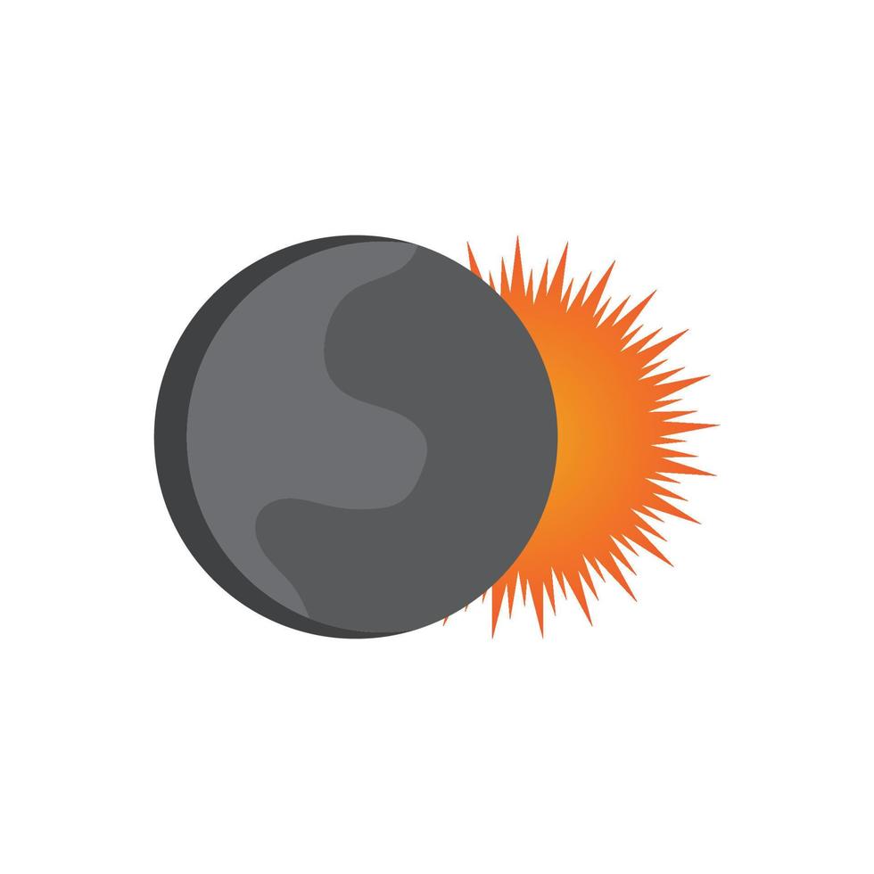 Sonne-Vektor-Illustration-Icon-Logo-Vorlage und Symbol vektor