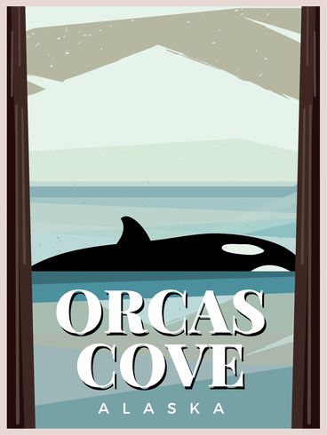 orcas cove vektor