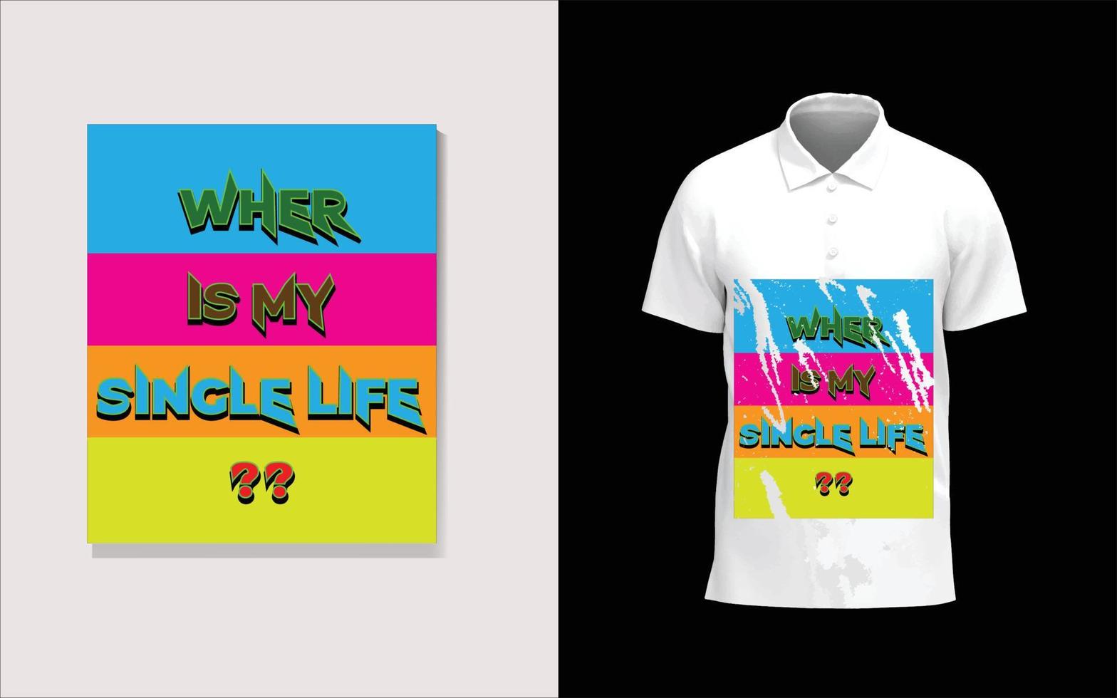 luxuriöses, modernes, editierbares T-Shirt-Design vektor