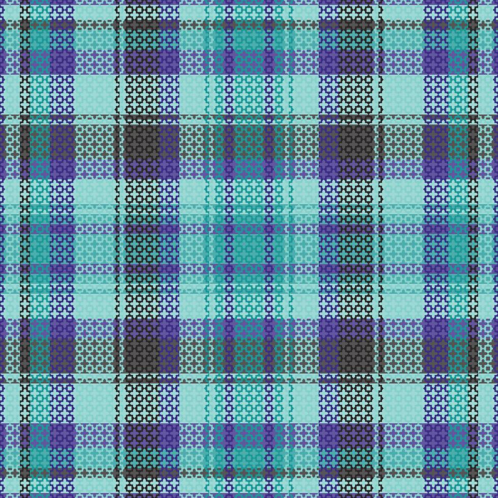 Tartan-Plaidmuster mit dunkler Farbe. vektor