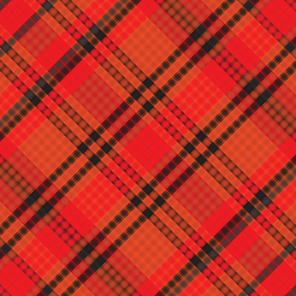 Tartan-Plaidmuster mit dunkler Farbe. vektor