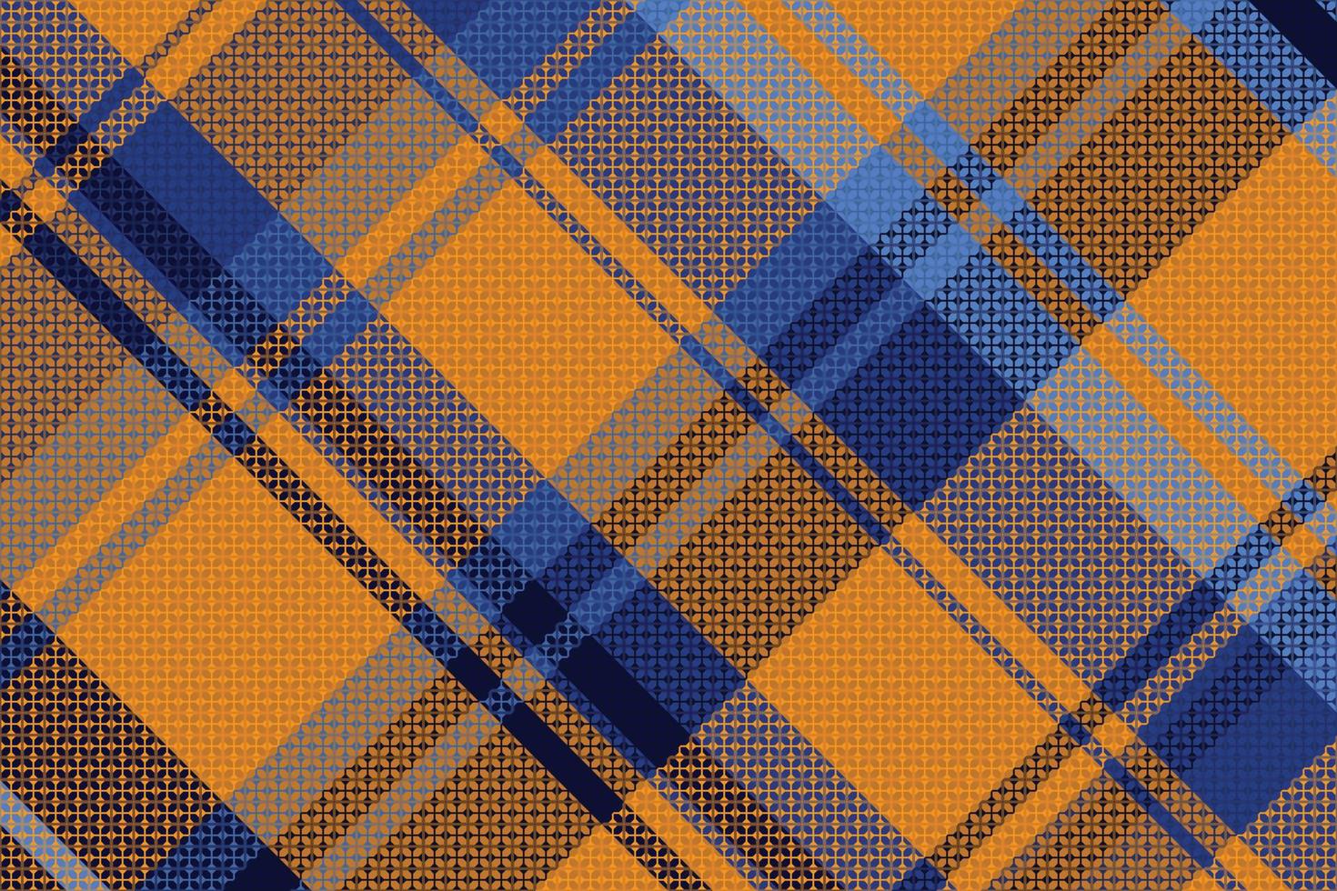 Tartan-Plaidmuster mit dunkler Farbe. vektor