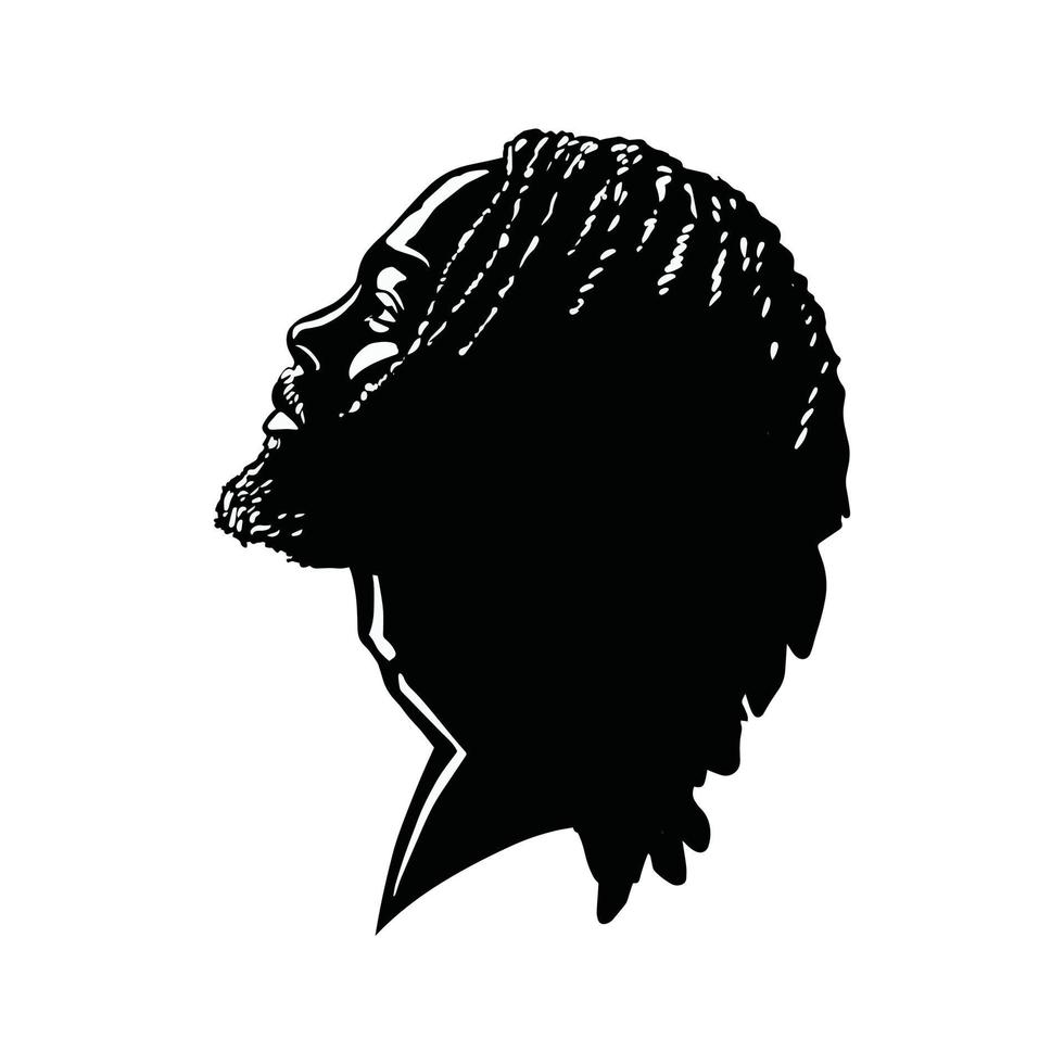 zurück mann silhouette illustration vektor