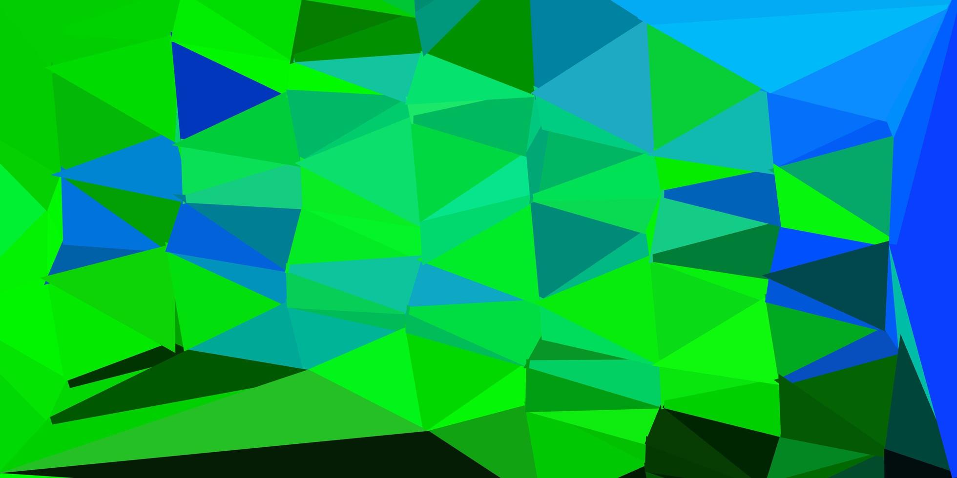 mörk mångfärgad vektor polygonal bakgrund.