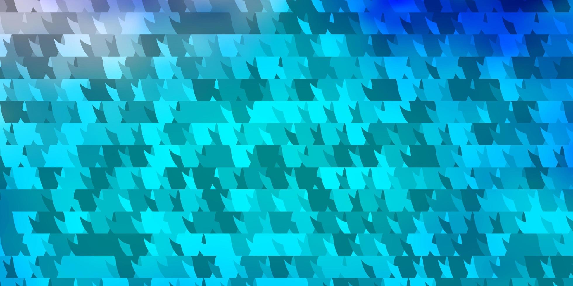 hellrosa, blaues Vektormuster mit polygonalem Stil. vektor