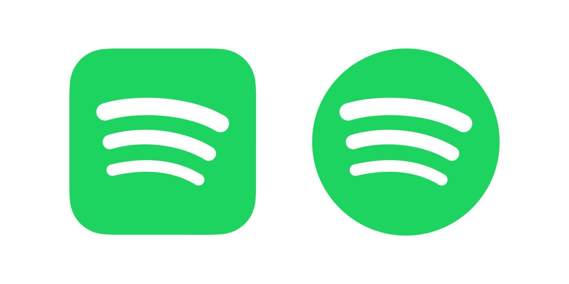 Spotify logotyp vektor, Spotify symbol, Spotify ikon fri vektor