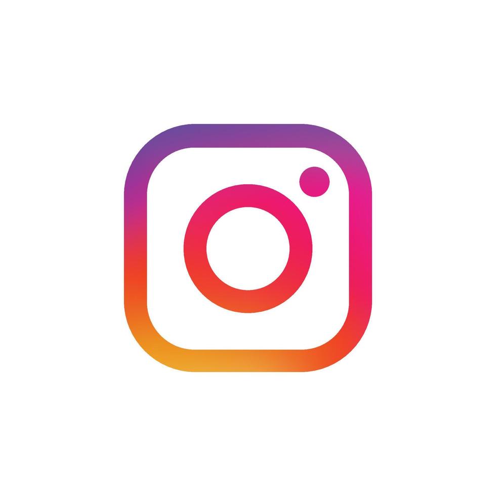 Instagram mobil app logotyp, Instagram app ikon, ig app fri vektor