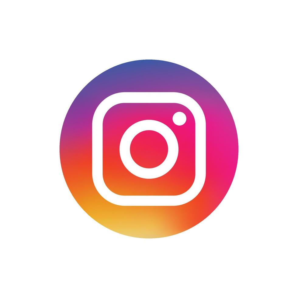 Instagram mobil app logotyp, Instagram app ikon, ig app fri vektor