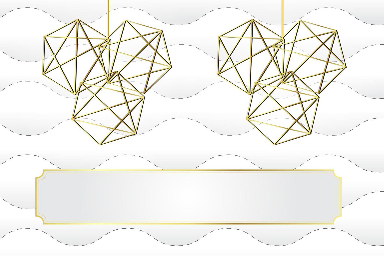 modern lyx abstrakt bakgrund med gyllene linje element lutning vit grå bakgrund modern för design vektor