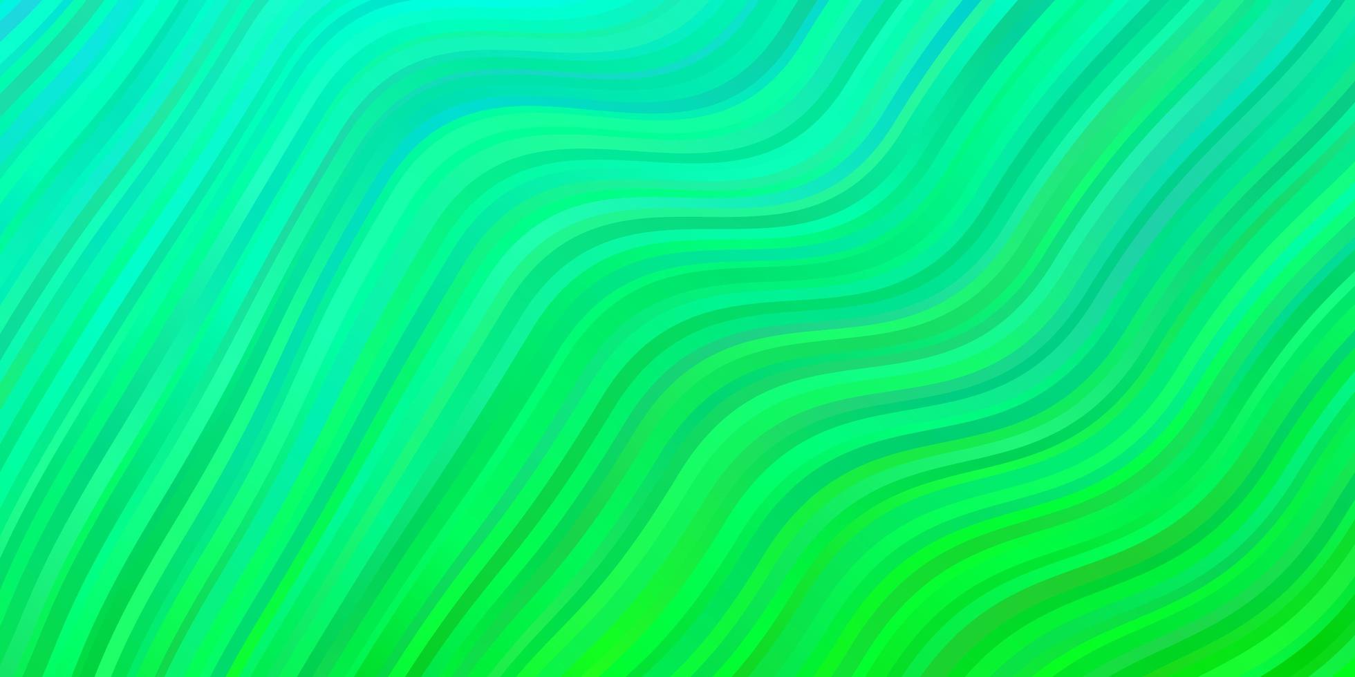 hellgrüner Vektorhintergrund mit Kreisbogen. vektor