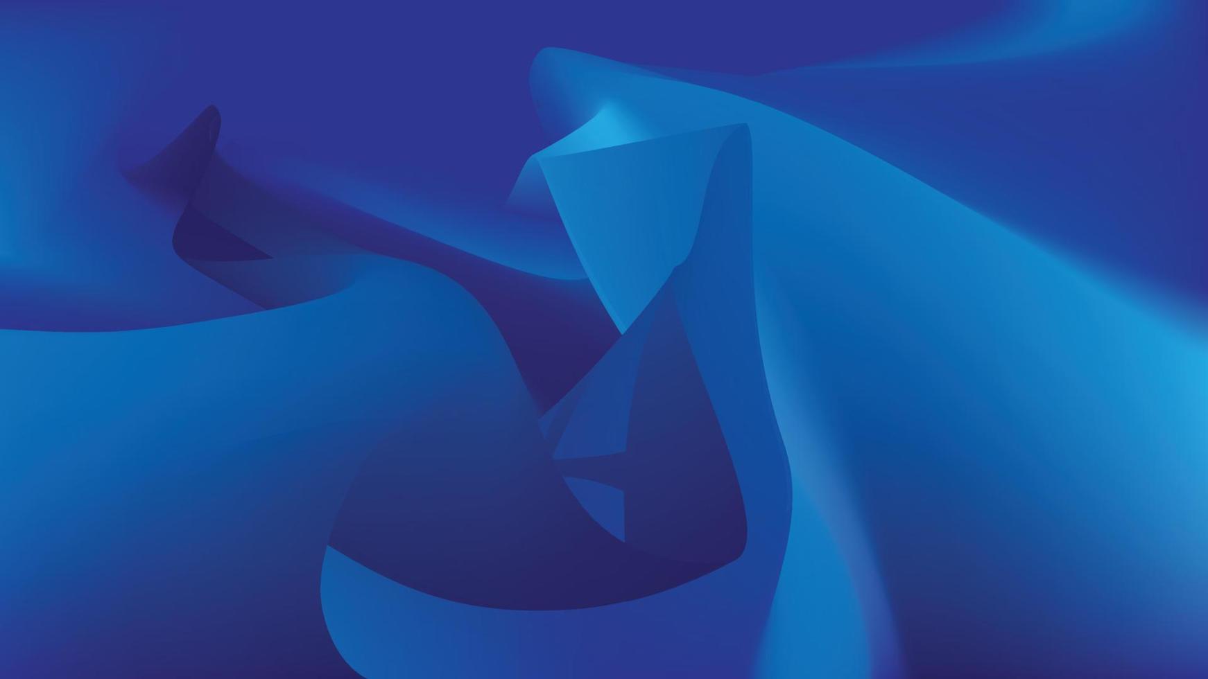 blauer Farbtonhintergrund mit dynamischem Maschenverlauf 02 vektor