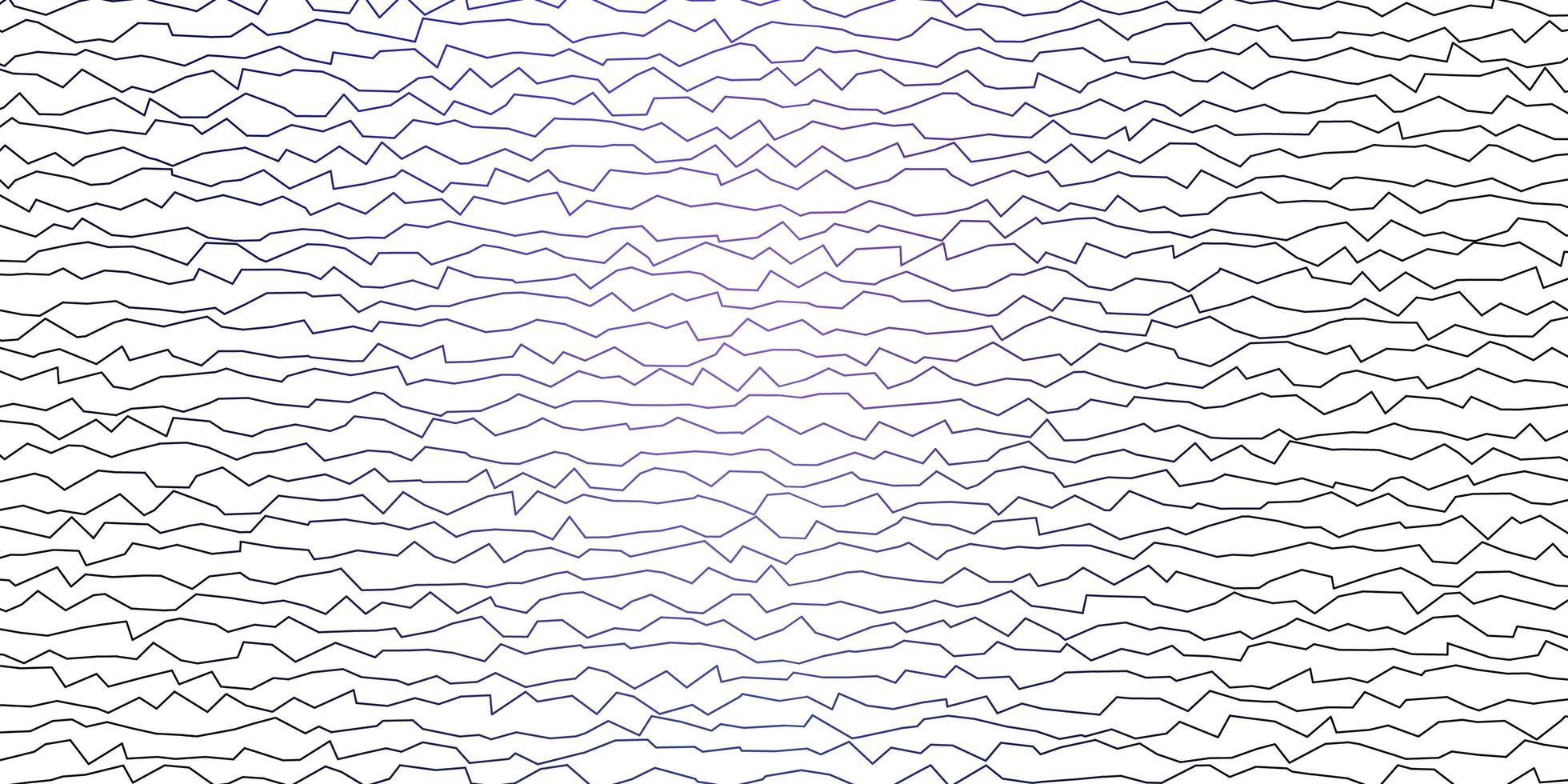 mörkrosa, blå vektorlayout med kurvor. vektor